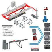 RHONE XL Frame Machine Combo with Naja 3D Measuring and Cameleon Entry