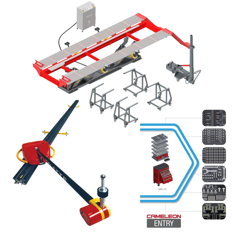 RHONE XL Frame Machine Fully Loaded Combo with Naja 3D Measuring and Cameleon Entry