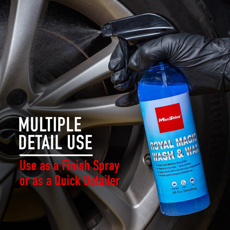 MaxShine Waterless Wash & Wax | Scratch-Free Eco-Friendly Detailer