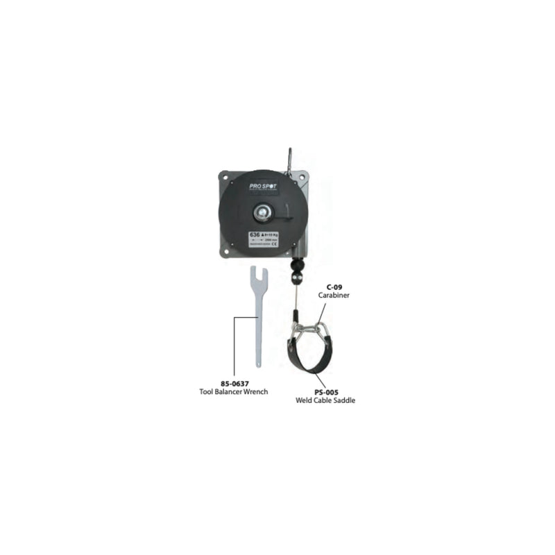 Balancer Prolite Pro Spot Tool Balancer, 8-10kg (17.5 - 22lbs) Kit with Brackets | SA-0 ...