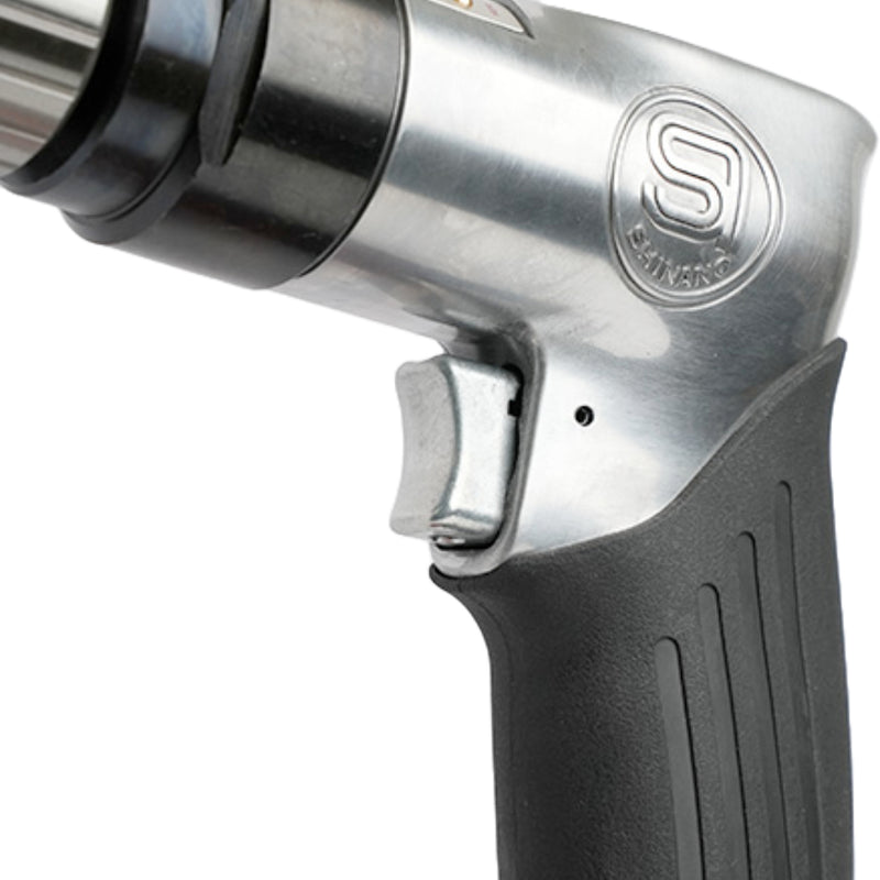 Heavy Duty 3/8” (10mm) Air Pneumatic Pistol Grip Drill | SI-5300A | Shinano Air Tools