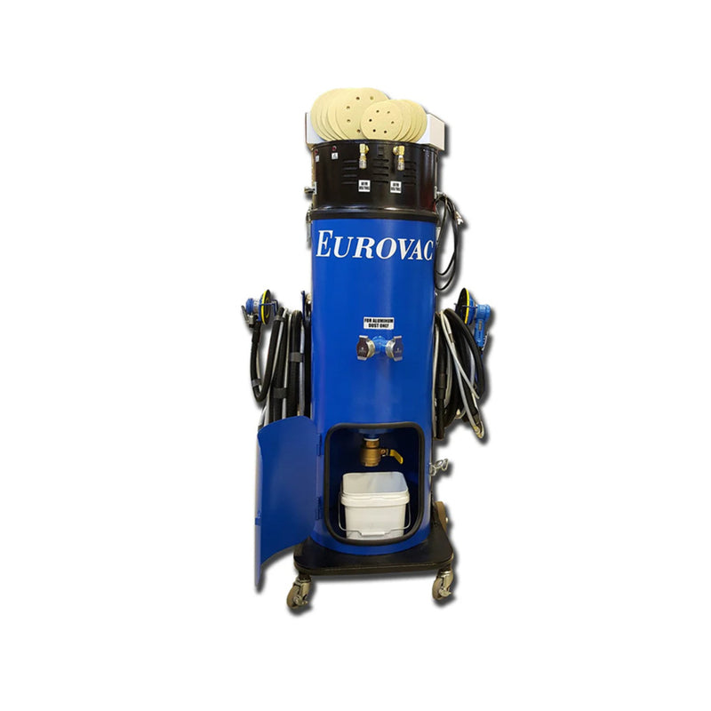 Eurovac II Portable Wet Mix Dust Collector, NFPA Compliant | SYS-050-18300300