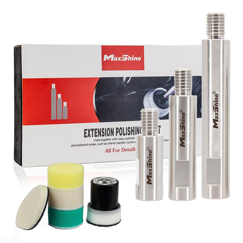 Kit d'extension d'arbre pour polisseuses rotatives