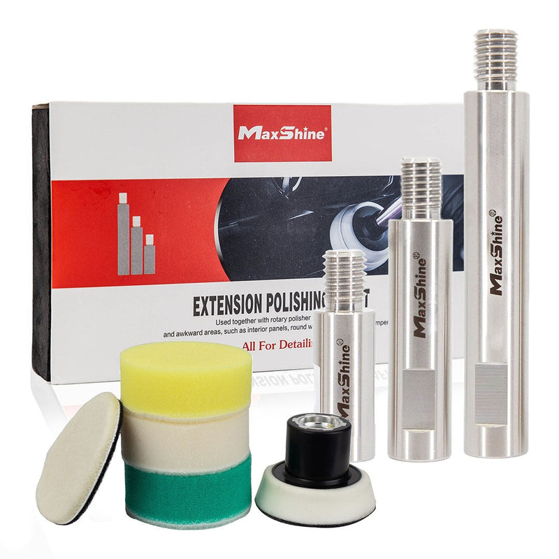 Kit d'extension d'arbre pour polisseuses rotatives