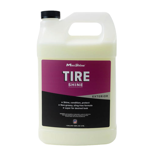 MaxShine Tire Shine | No-Sling Wet Look Tire Dressing
