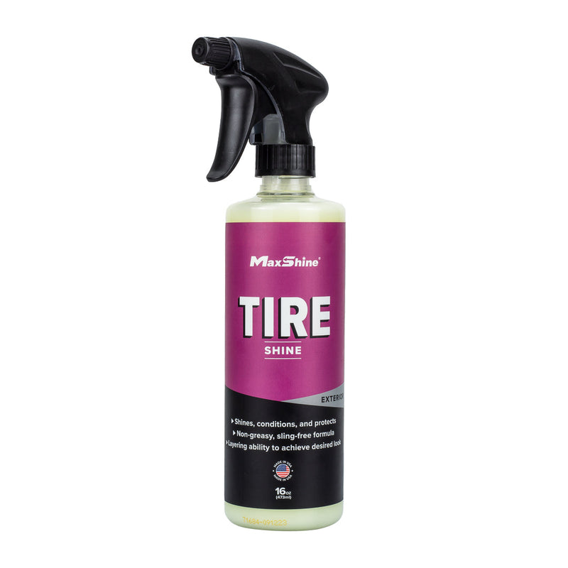 MaxShine Tire Shine | No-Sling Wet Look Tire Dressing