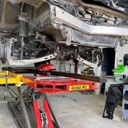 X-trac Lifting and Pulling Platform with Naja 3D Measuring System