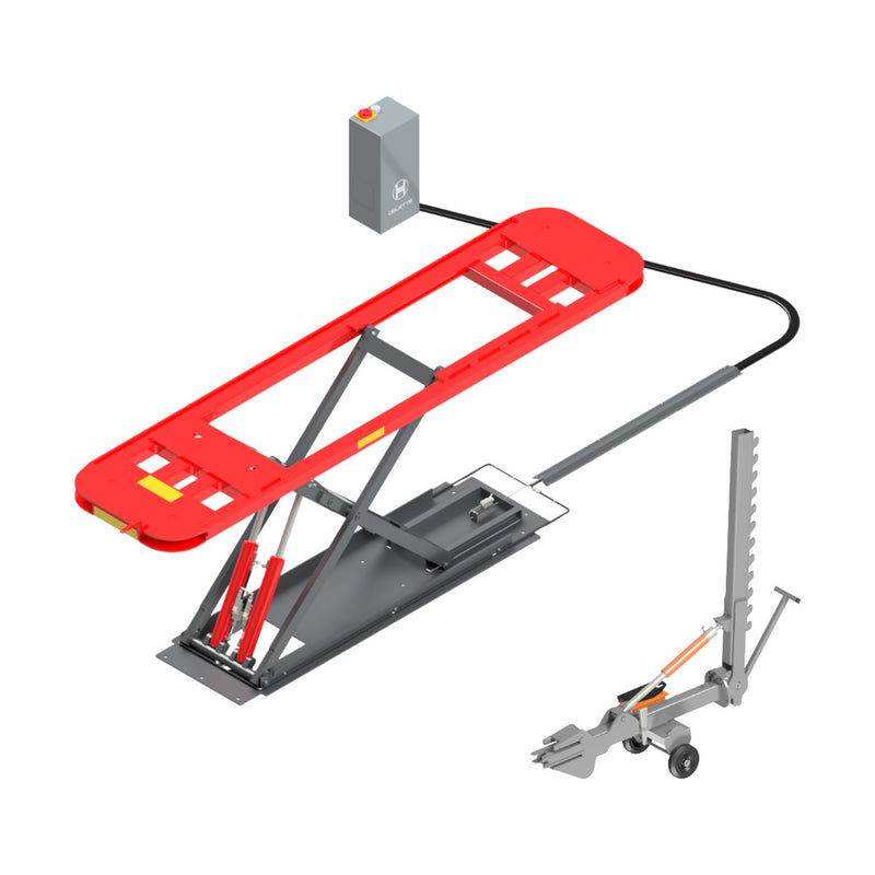 X-Trac Platform Only Double Entry for Lifting and Pulling plus Puller