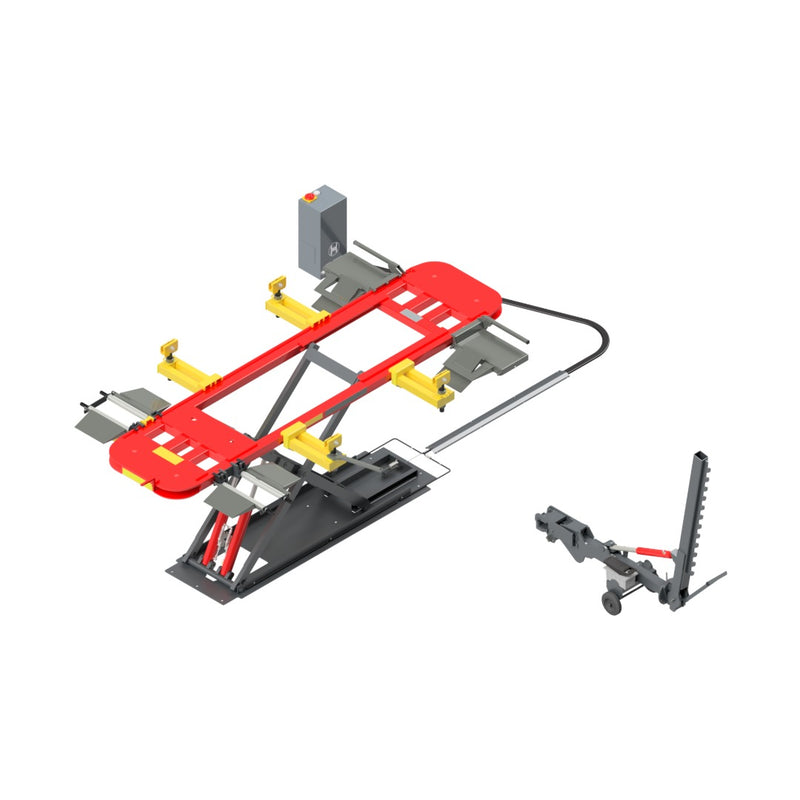 X-Trac Double Entry Lifting and Pulling Platform with Puller