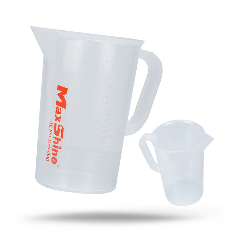 MaxShine Chemical Measuring Cups | 100ml & 1000ml | Titanium Tools and Equipment