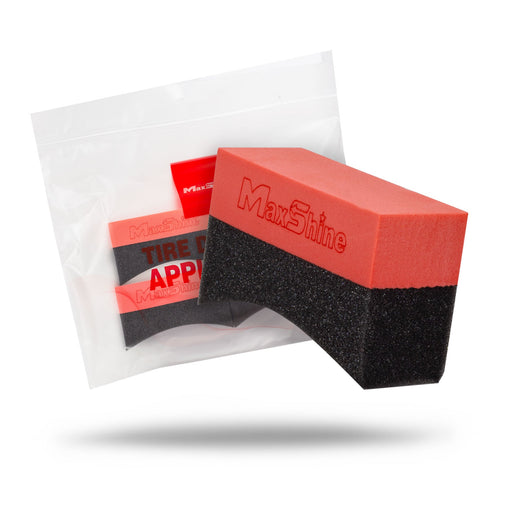 Maxshine Curved Tire Dressing Foam Applicator | 4-Pack