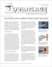 Shunting Pliers Brochure, I-Car Advantage