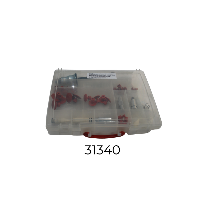 Mini Extractor Suction Cups Kit with Wedges plus Head Holder | 31340