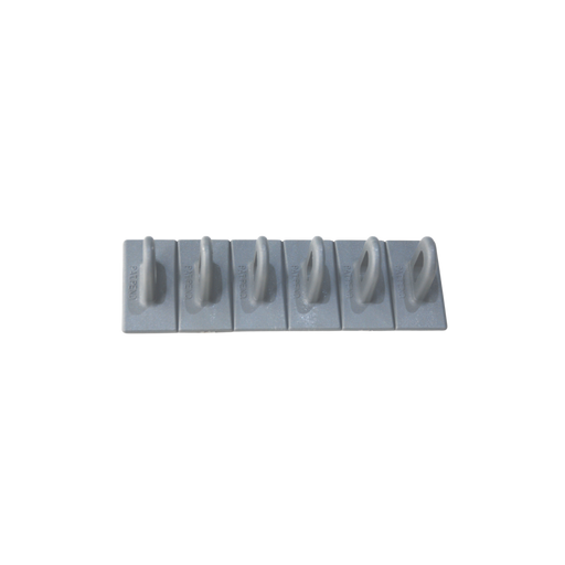 Grey Flat Multipads 6x50x156, Glue Pads, 3 pcs. | 321923