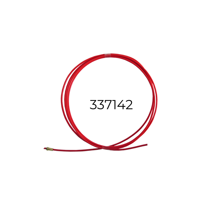 Teflon Liner Red | 3.5 m | Aluminium Welding | 337142