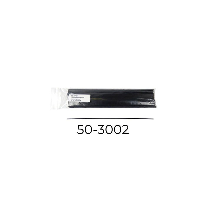 ABS Plastic Round Rod, 1/8” - Black 1/2 lb for Nitrogen Plastic Welder | 50-3002