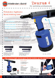 Gesipa Taurus 4 Rivet Gun Flyer