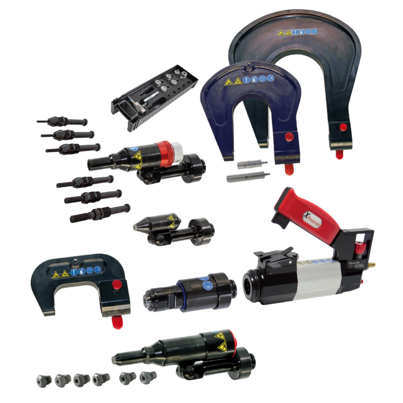 Wielander+Schill XPress 800 Pneumatic Rivet Gun | Full Set | 700002