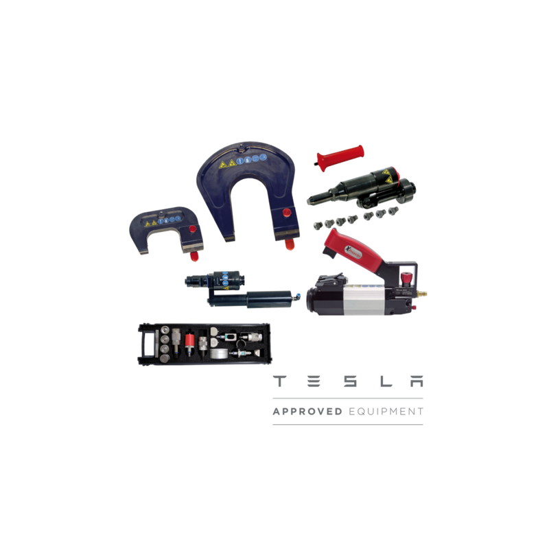 XPress 800 Rivet Gun TESLA Kit 5 | 7 pcs. | 700024