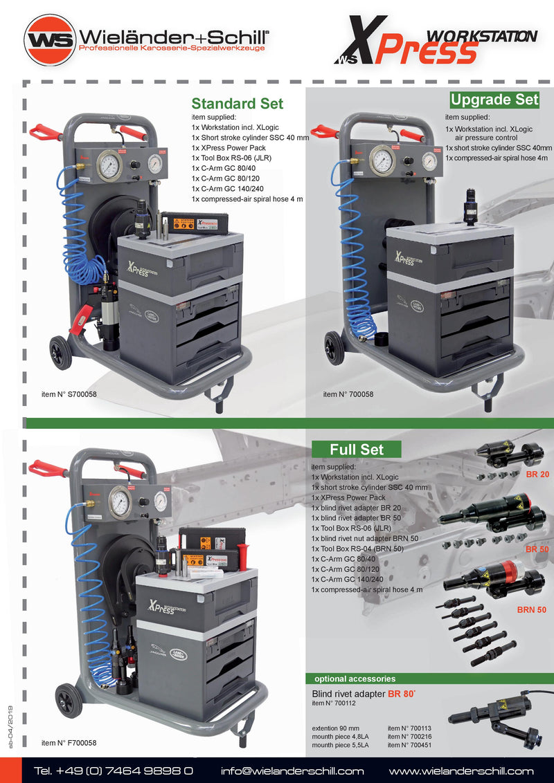 XPress 800 Rivet Gun Workstation JLR | Full Set | F700058