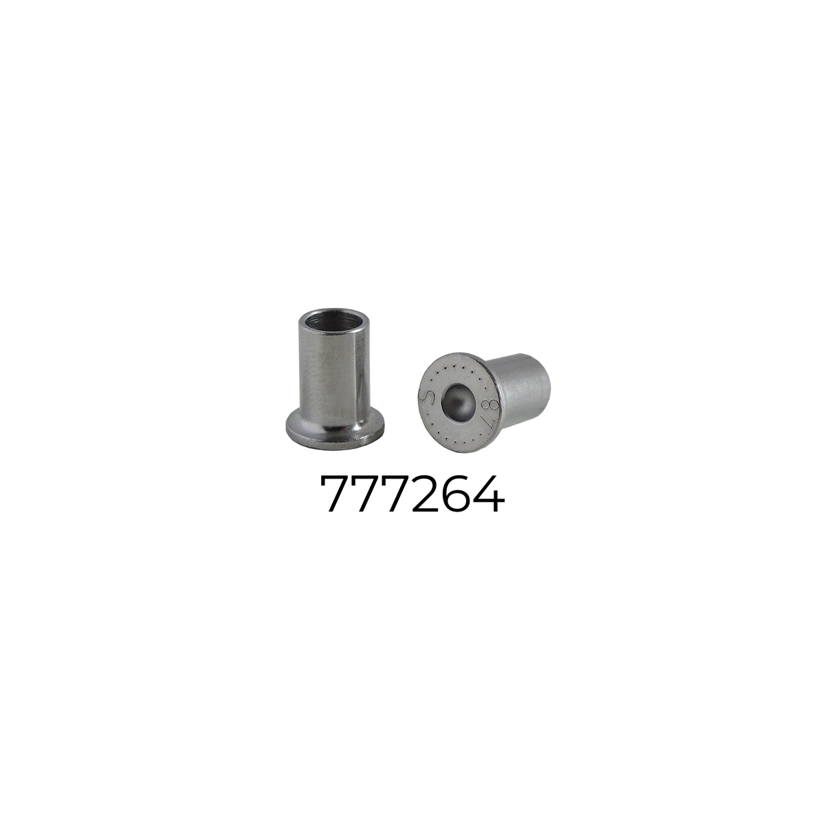 Flow Rivet Flow Form Rivet S48 7.4 x 12.6mm | 777264 — Titanium Tools & Equipment Inc