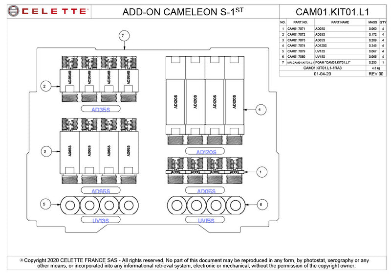 Cameleon Entry | Universal Fixture | CAM01.102