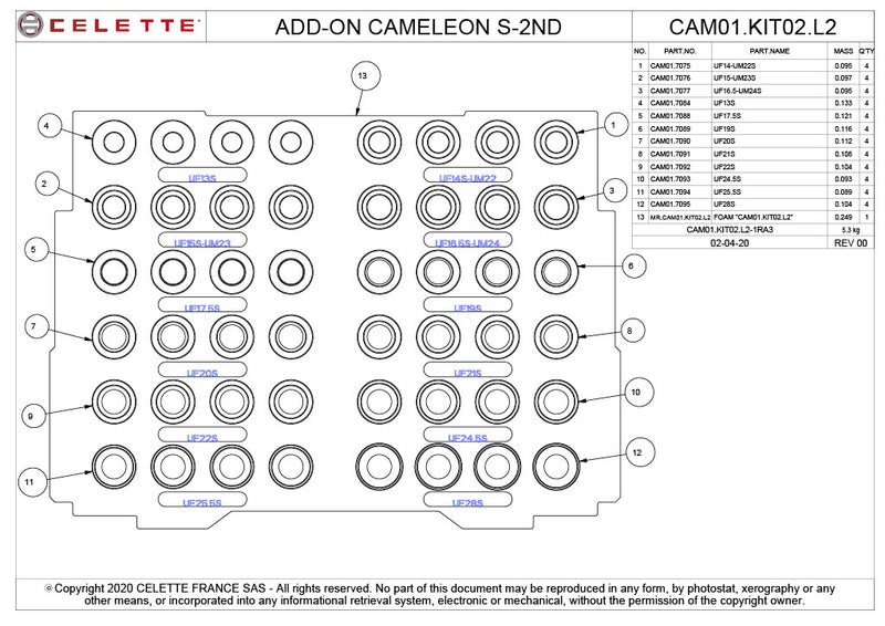 Cameleon Entry | Universal Fixture | CAM01.102