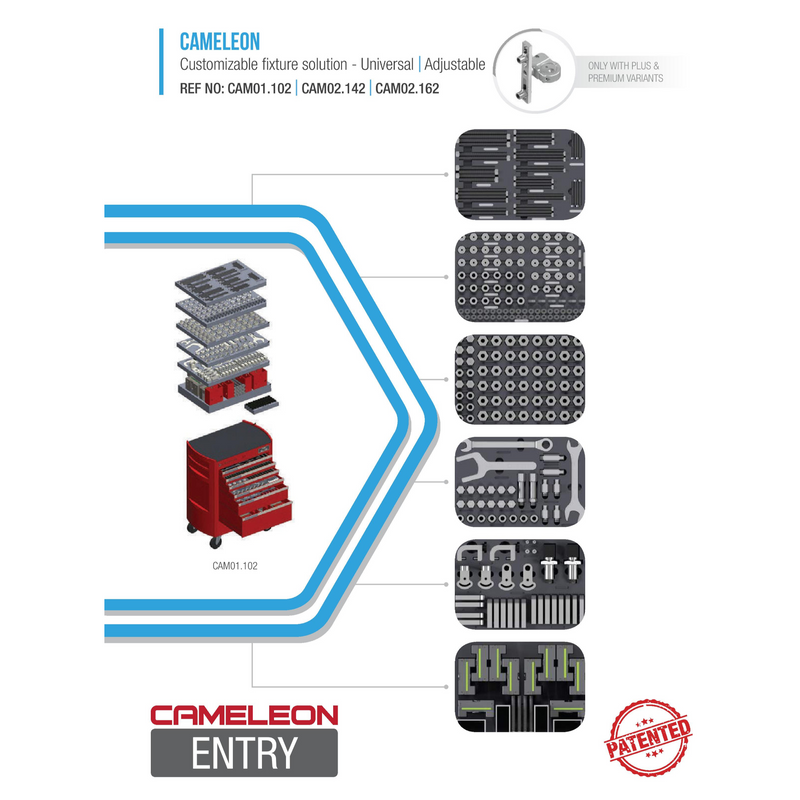 Cameleon Entry | CAM01.102 | Adaptive Fixture | Universal Fixture