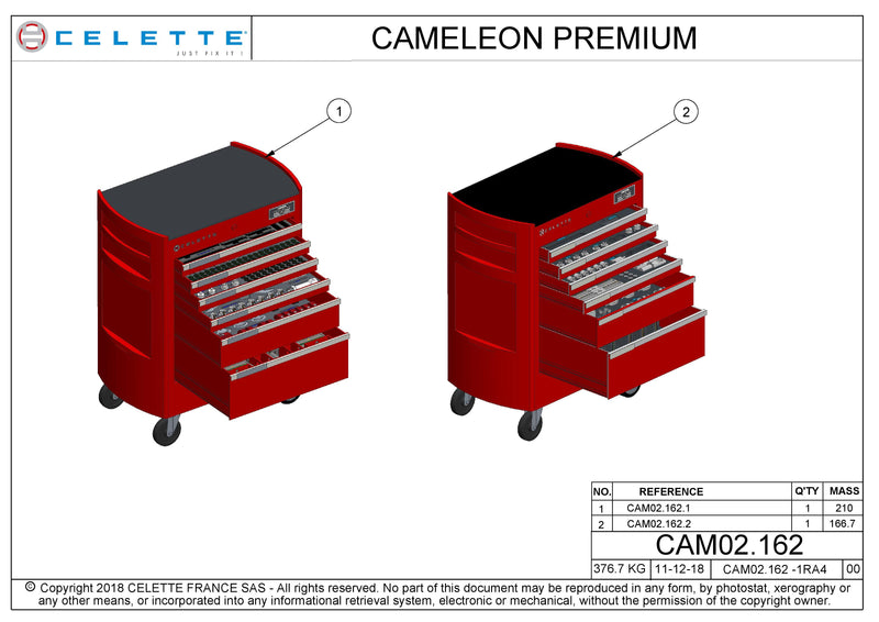 Cameleon Premium | Universal Fixture | CAM02.162