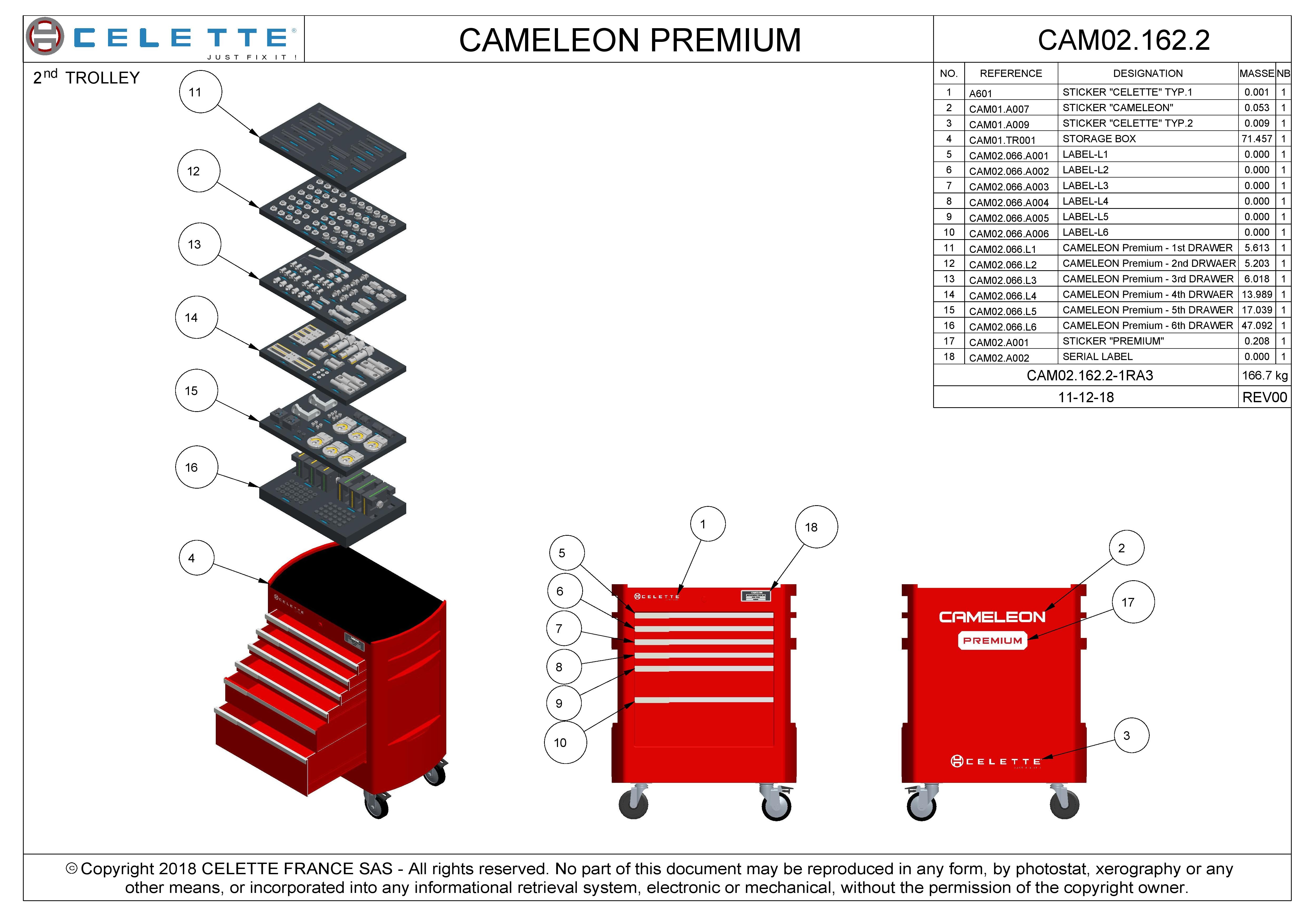 Cameleon Premium | CAM02.162 | Adaptive Fixture | Universal