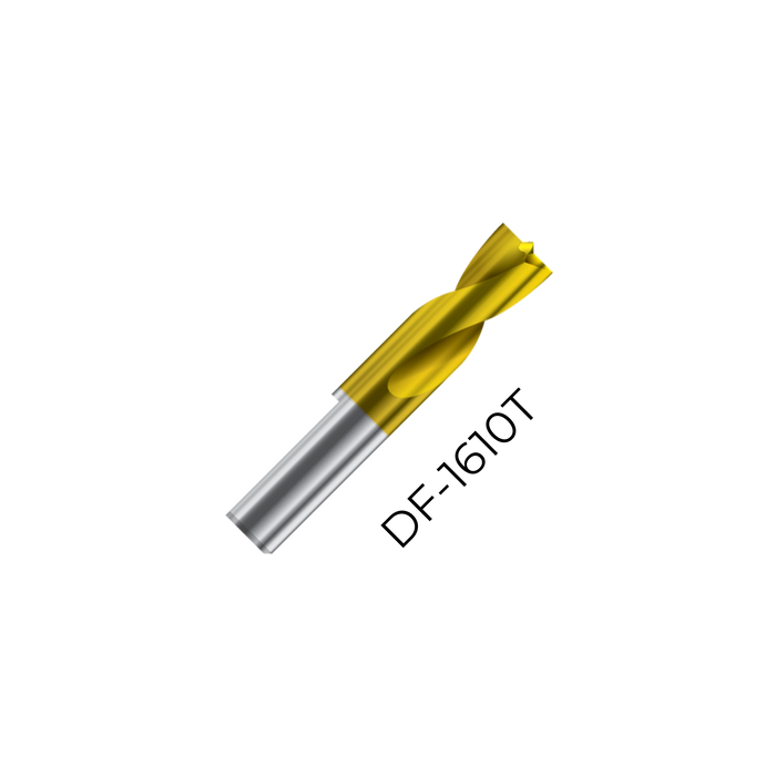 Titanium Nitride Drill Bit - 10x45mm | DF-1610T