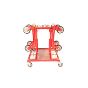 Mobile Dolly Station with 2 Dollies | DJS-00115-2