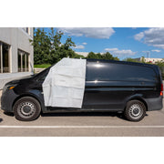The Big Leather Door Trim Welding Blanket on Van | DT-02