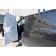 The Big Leather Door Trim Welding Blanket on Van | DT-02