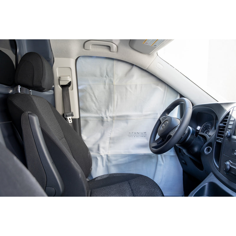 The Big Leather Door Trim Welding Blanket on Van | DT-02