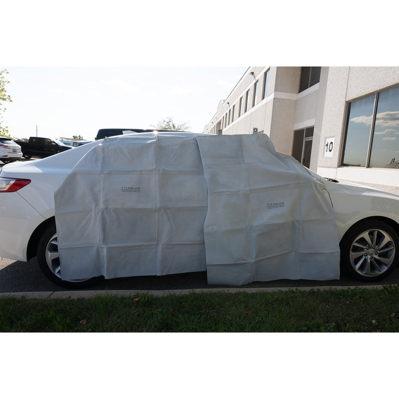 The Big Leather Door Trim Welding Blanket on Sedan | DT-02