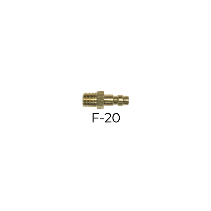 1/8" MPT to Plug | F-20