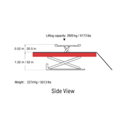 Celetee Griffon 2.8T Evolution Double Drilled Car Bench