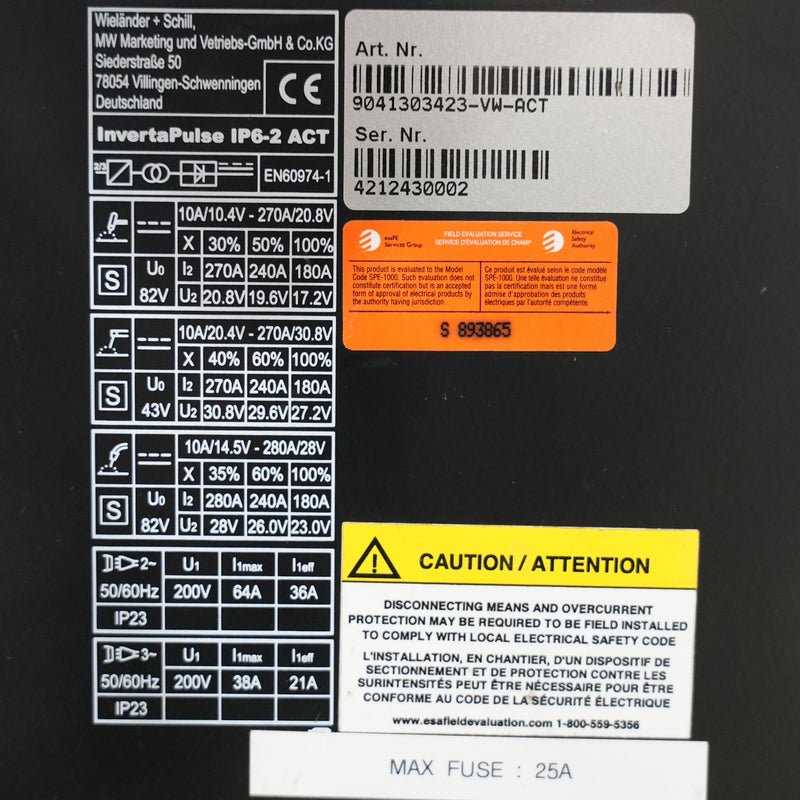 InvertaPuls IP6-2 400V - Mercedes-Benz Approved