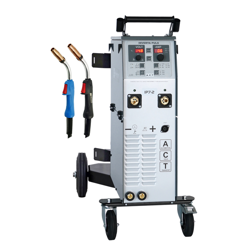 Welding Machine InvertaPuls IP7-2 ACT 3x200. Including Steel & Aluminum Kit | K332017