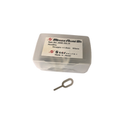 Miracle Aluminum Bit Straight Type (50 pcs.) with Lines | MAB-SA-N