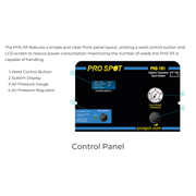 PHS-101 | Battery Operated Welder Control Panel