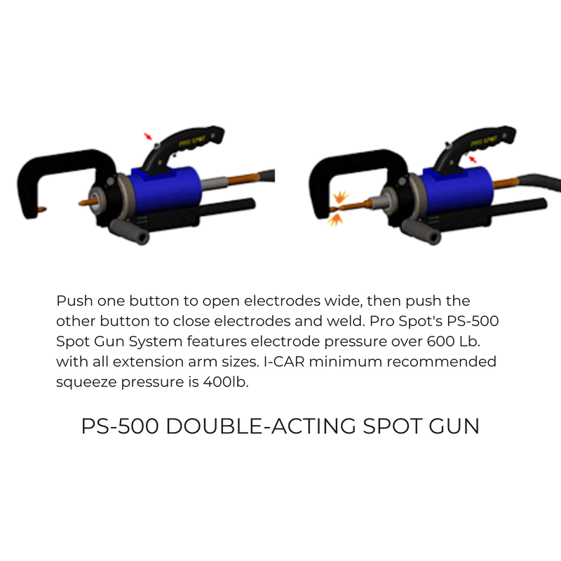 PS-500 Double-Acting Spot Welder Gun