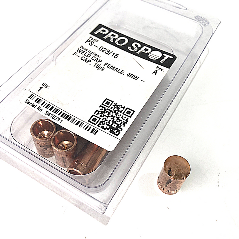 i4s Smart Spot Welder Weld Caps Female | PS-023/15