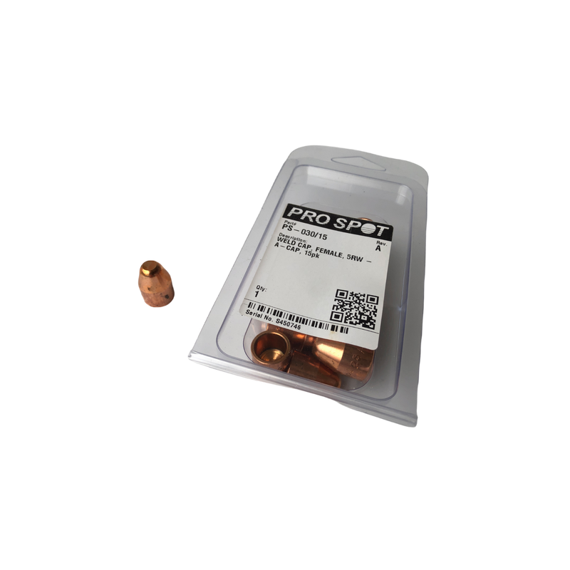 i5 Smart Spot Welder Weld Caps A, Female, 5RW