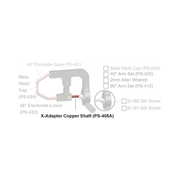 Pro Spot X-Adapter Copper Shaft | PS-405A