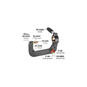 80MM Extension Welder Arm Assy. Water Cooled, Parts Diagram | PSW-302