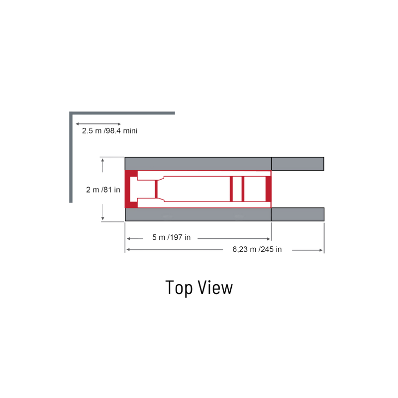 Celette Rhone L 4.2T Car Bench with Lift and 4 Mobile “C” Stands