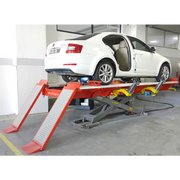 Celette Rhone L 4.2T Car Bench with Lift and 4 Mobile “C” Stands