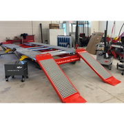 Celette Rhone L 4.2T Car Bench with Lift and 4 Mobile “C” Stands